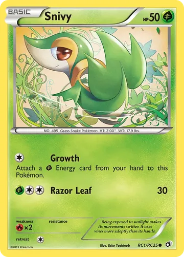 Snivy RC1 $3.08