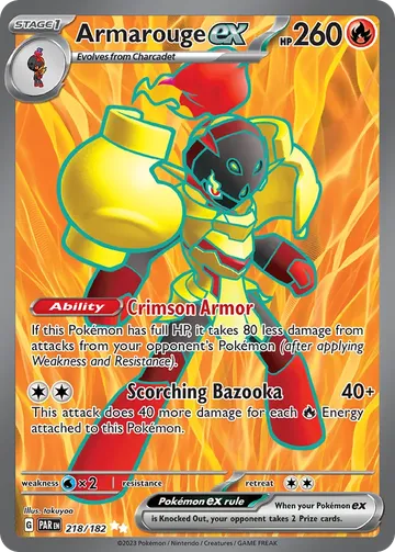 Armarouge ex 218 $2.06