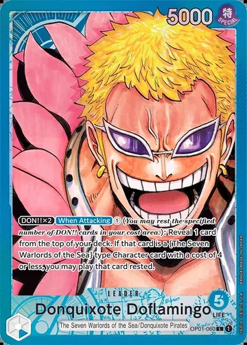 Donquixote Doflamingo OP01-060 · パラレル ¥36,500