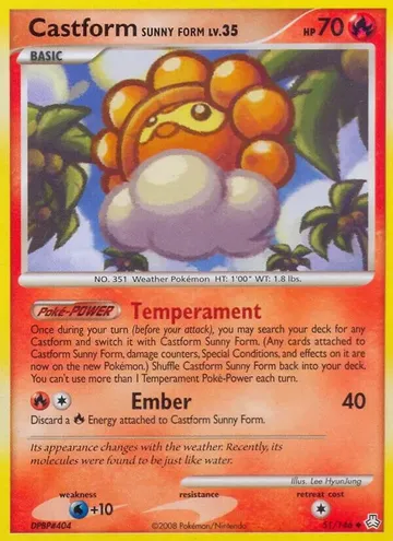 Castform Sunny Form 51 ₩2,708