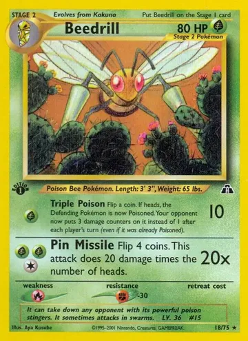 Beedrill 18 ₩16,488