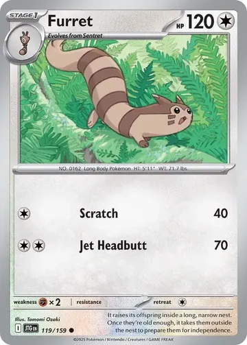 Furret 119 $0.21
