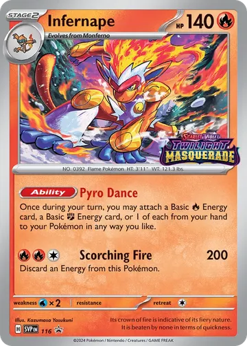 Infernape 116 ¥908
