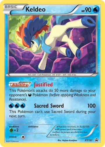Keldeo XY191 $4.63