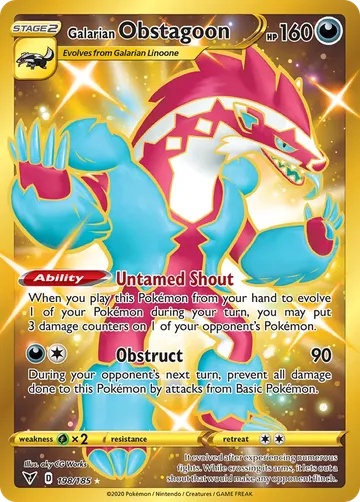 Galarian Obstagoon 198 $5.91