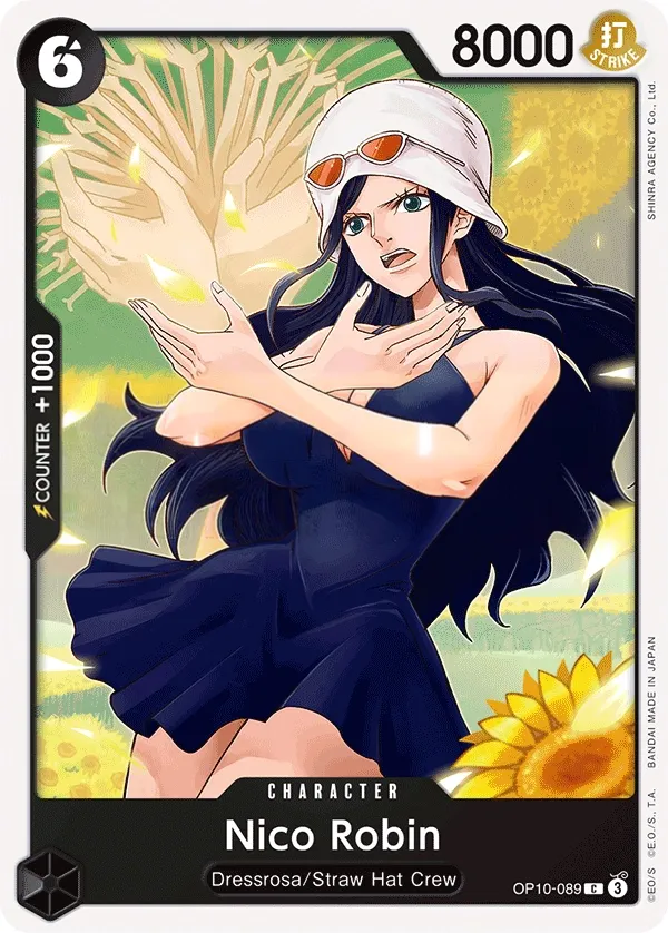 Royal Blood 英語版 Nico Robin OP10-089 カード表面