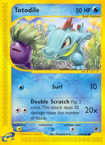 Totodile 134 $32.48
