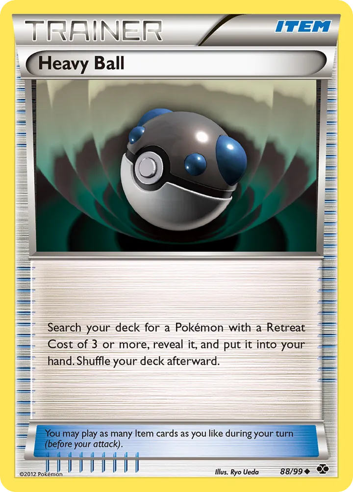 Front of Heavy Ball 88, Black & White—Next Destinies English