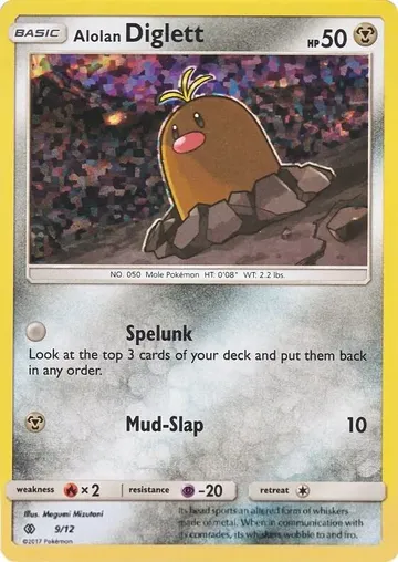 Alolan Diglett 9 $5.43