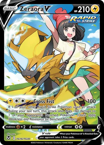 Zeraora V TG16 $13.78