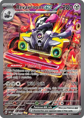 Revavroom ex 224 $4.75