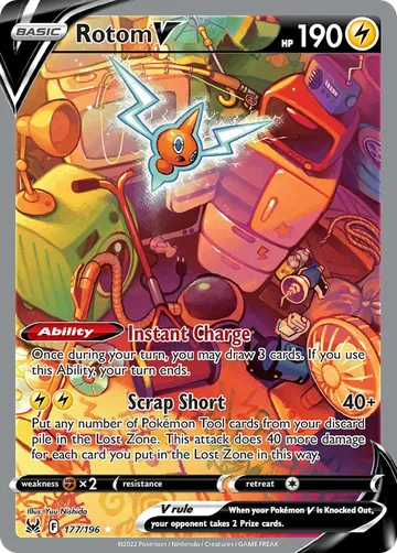 Rotom V 177 $26.83
