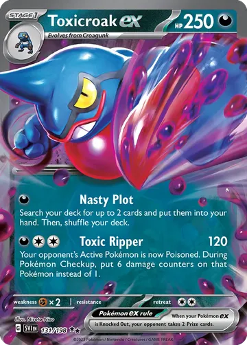Toxicroak ex 131 ₩791