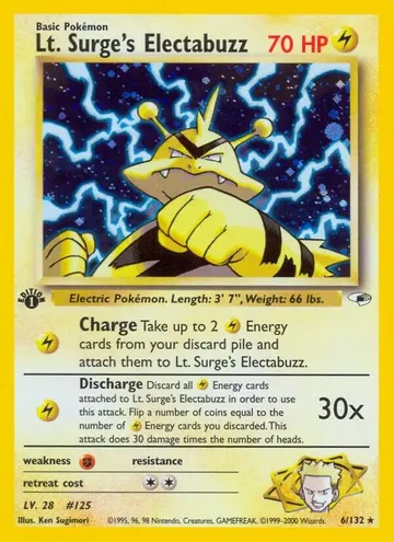 Lt. Surge's Electabuzz 6 $55.33
