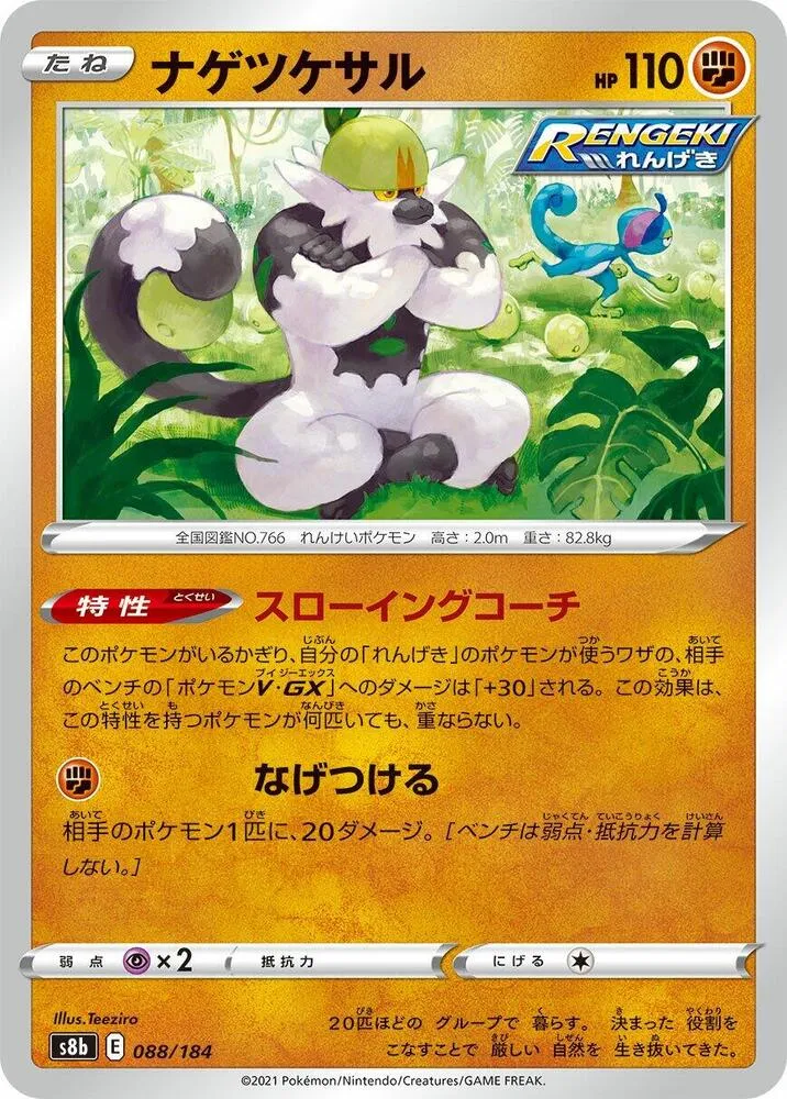 Front of Passimian 88, VMAXクライマックス Japanese