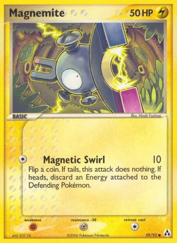 EX Legend Maker 英語版 Magnemite 59 カード表面