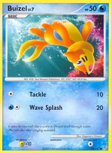 Buizel 92 $0.35
