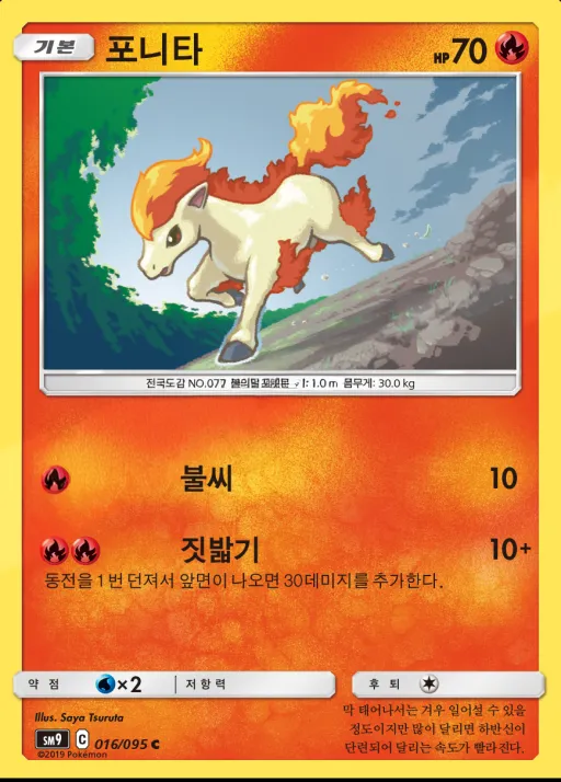 Front of 포니타 16, 태그볼트 Korean