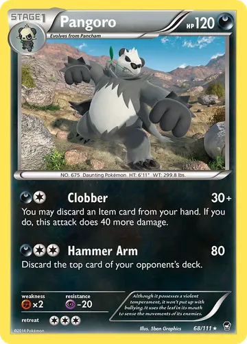 Pangoro 68 ₩496