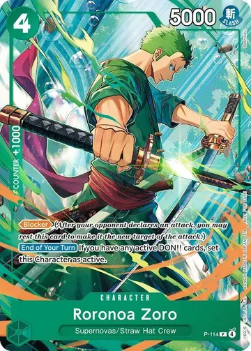 Roronoa Zoro P-114 ¥15,423