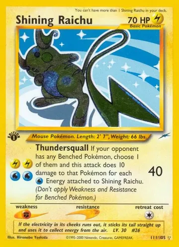 Shining Raichu 111 $548.70