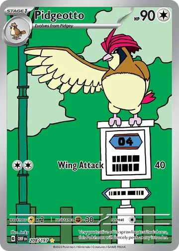 Pidgeotto 208 ¥1,578
