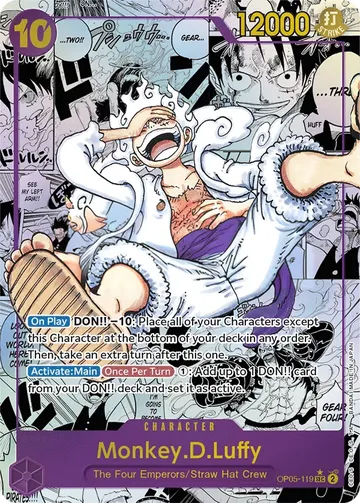 Monkey.D.Luffy OP05-119 · Parallel 2 $14,472.95