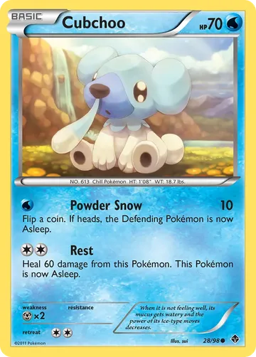 Cubchoo 28 $0.53