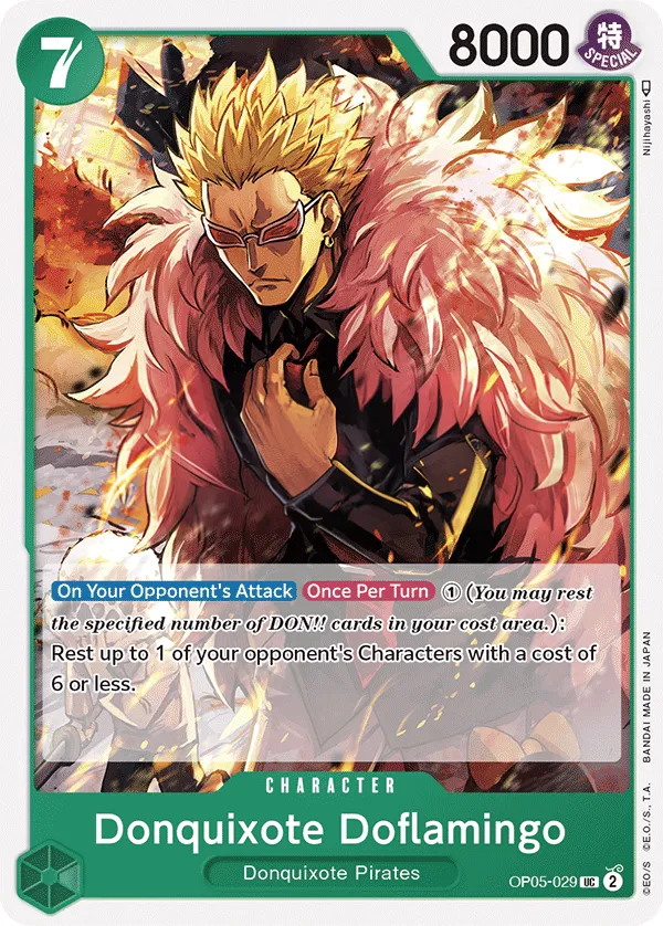 Awakening of the New Era 英語版 Donquixote Doflamingo OP05-029 カード表面