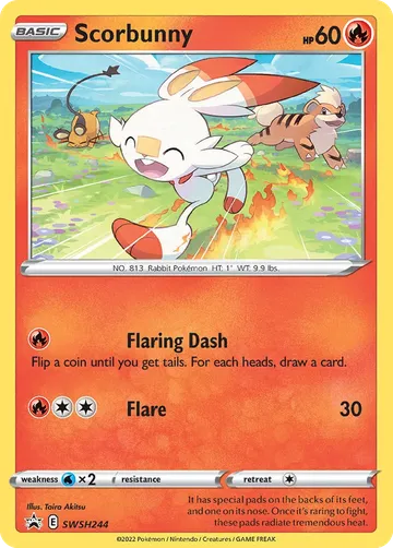 Scorbunny SWSH244 $1.41