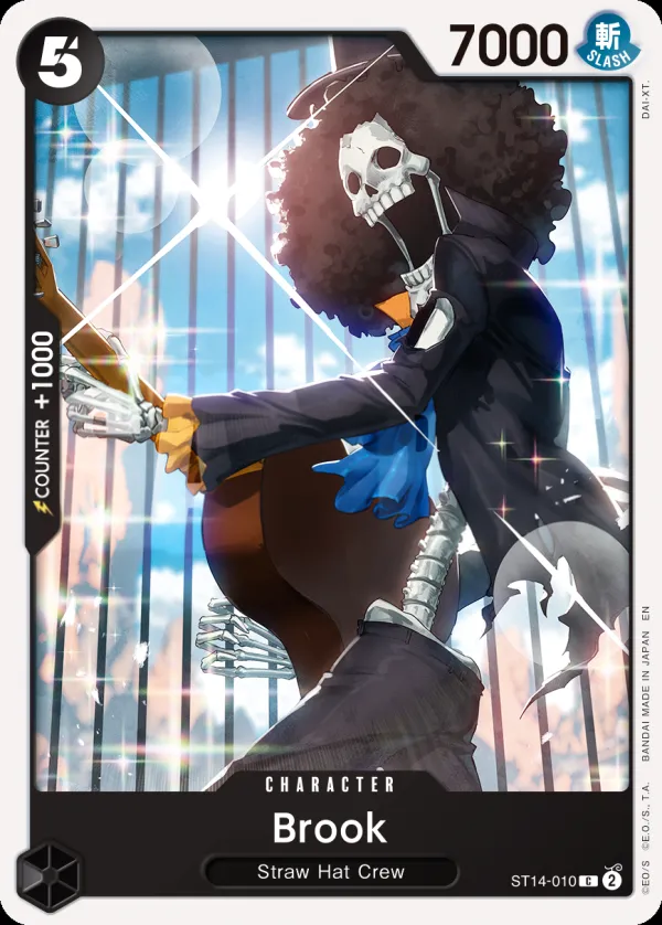 3D2Y 영어판 Brook ST14-010 · 재록 2 카드 앞면