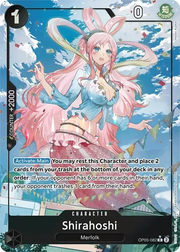 Shirahoshi OP05-082 · Parallel 3 $31.17
