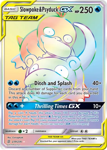 Slowpoke & Psyduck-GX 239 $253.60