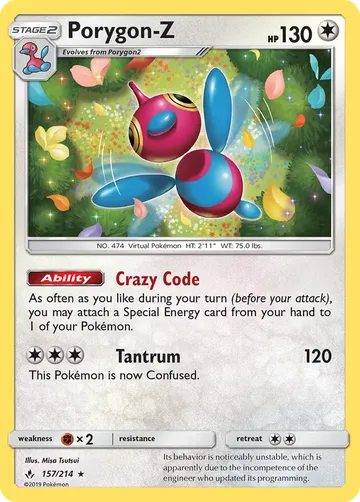 Porygon-Z 157 $1.77