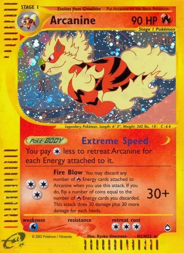 Arcanine H2 $475.00