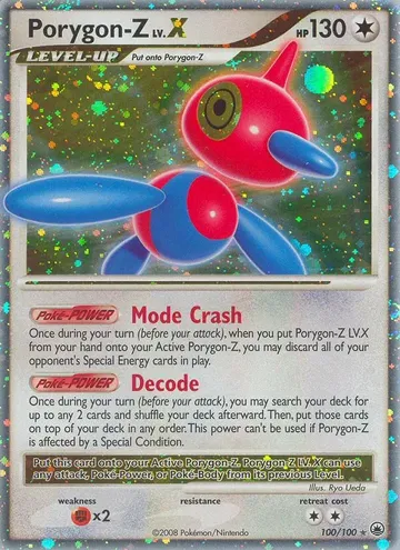Porygon-Z LV.X 100 $144.00