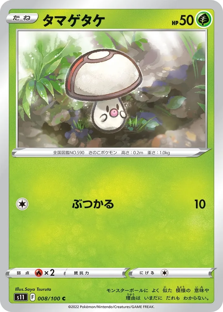 Front of Foongus 8, ロストアビス Japanese