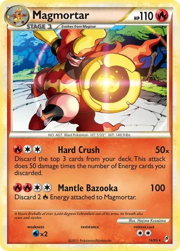 Magmortar 16 $12.46