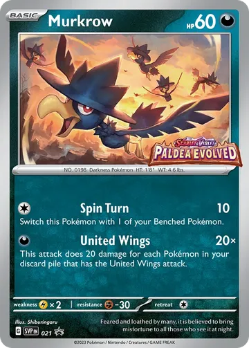Murkrow 21 ₩3,727