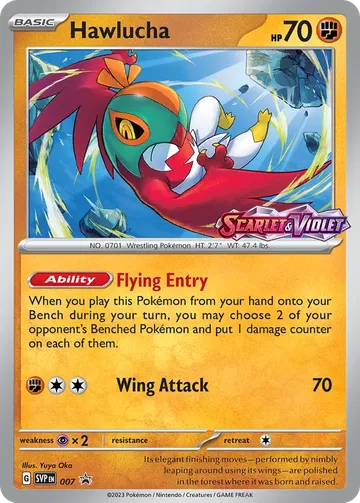 Hawlucha 7 $1.92