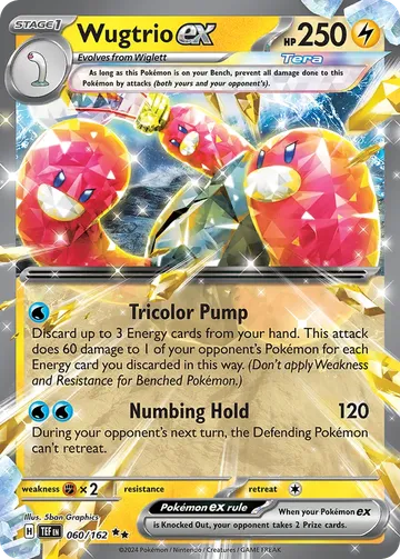 Wugtrio ex 60 $0.65