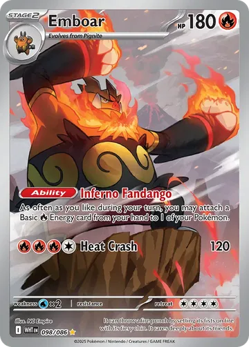 Emboar 98 ¥5,625