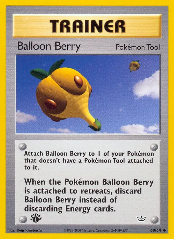 Neo Revelation 英語版 Balloon Berry 60 カード表面