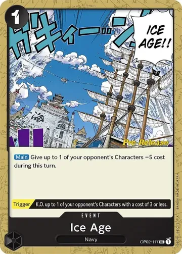 Ice Age OP02-117 · プレリリース ¥719
