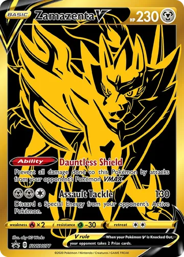 Zamazenta V SWSH077 $8.28
