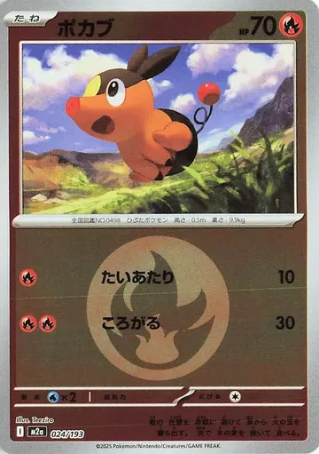 Tepig (Energy Symbol Pattern) 24 $6.33
