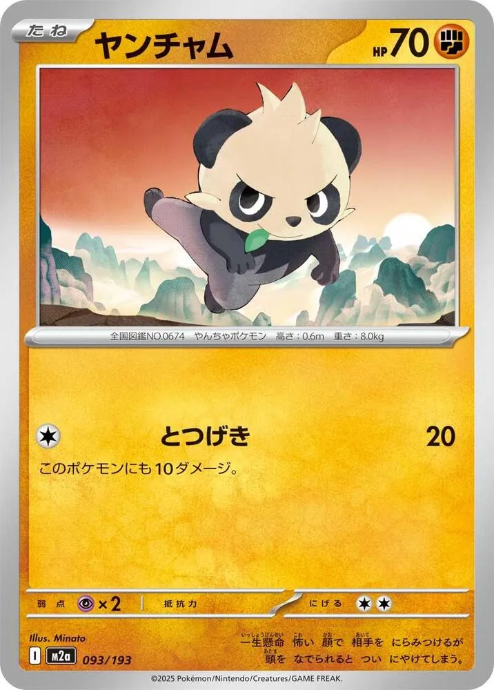 Front of Pancham 93, MEGAドリームex Japanese