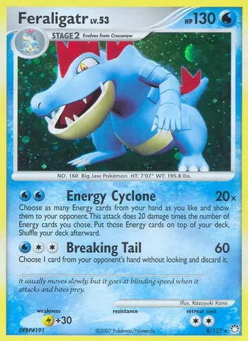 Feraligatr 8 $39.16