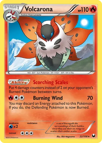 Volcarona 22 $2.30
