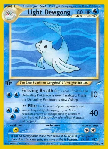 Light Dewgong 45 $4.38